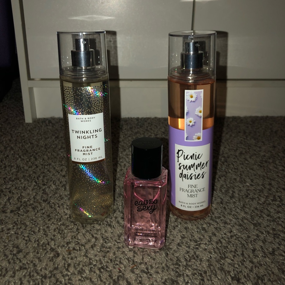 Set of 3 Perfumes never used